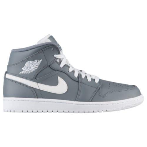 (取寄)ジョーダン メンズ AJ1 ミッド Jordan Men's AJ1 Mid Cool Grey White