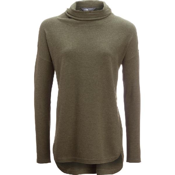 (取寄)ノースフェイス レディース ウッドランド チュニック セーター The North Face Women Woodland Tunic Sweater Burnt Olive Green Heather