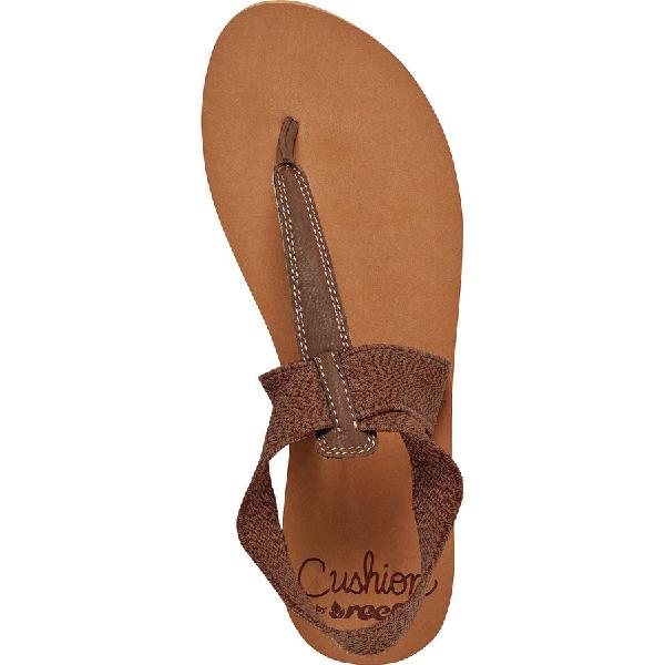 (取寄)リーフ レディース クッション ムーン サンダル Reef Women Cushion Moon Sandal Brown 【コンビニ受取対応商品】