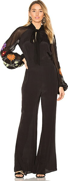 (取寄)フリーピープル レディース スモーク リング ジャンプスーツ イン ブラック Free People women's Smoke Ring Jumpsuit in Black