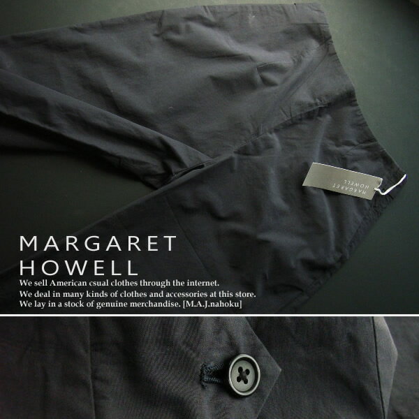 430新品★マーガレット・ハウエル MARGARET HOWELL★ワイドパンツc129★紺★II★WOMENS★