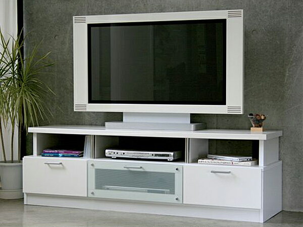 【テレビ台】【幅150cm】【ホワイト・ブラウン】【国産品】ストライプガラス TVボード テレビボード AVボード AVチェスト AV収納 テレビボード リビング収納 収納家具 薄型TV シンプルモダン 大川家具