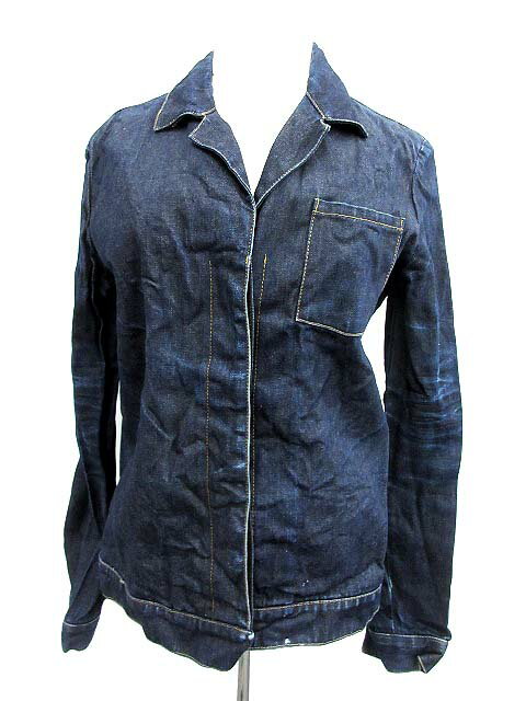 ヘルムートラングジーンズ HELMUT LANG JEANS ジャケット デニム 42 青 /EK レディース 【中古】【ベクトル 古着】 170823 ブランド古着ベクトルプレミアム店