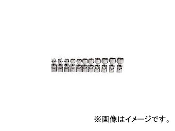 WILLIAMS 3/8ドライブ ユニバーサルソケットセット ミリ JHW31939(7575271) 入数:1セット(11個)