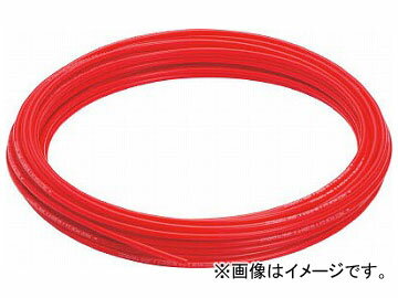 ピスコ ナイロンチューブ レッド 12×9 100m NA1290-100-R(8181451)