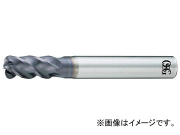 OSG FXコート 4刃 チタン合金加工用不等リードエンドミル UVX-TI-4FL 25X75(7637501)
