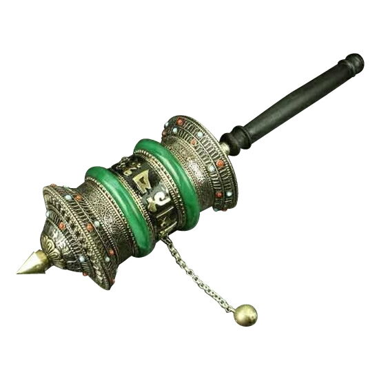 送料無料 【取り寄せ】 仏具 マニ車 47240