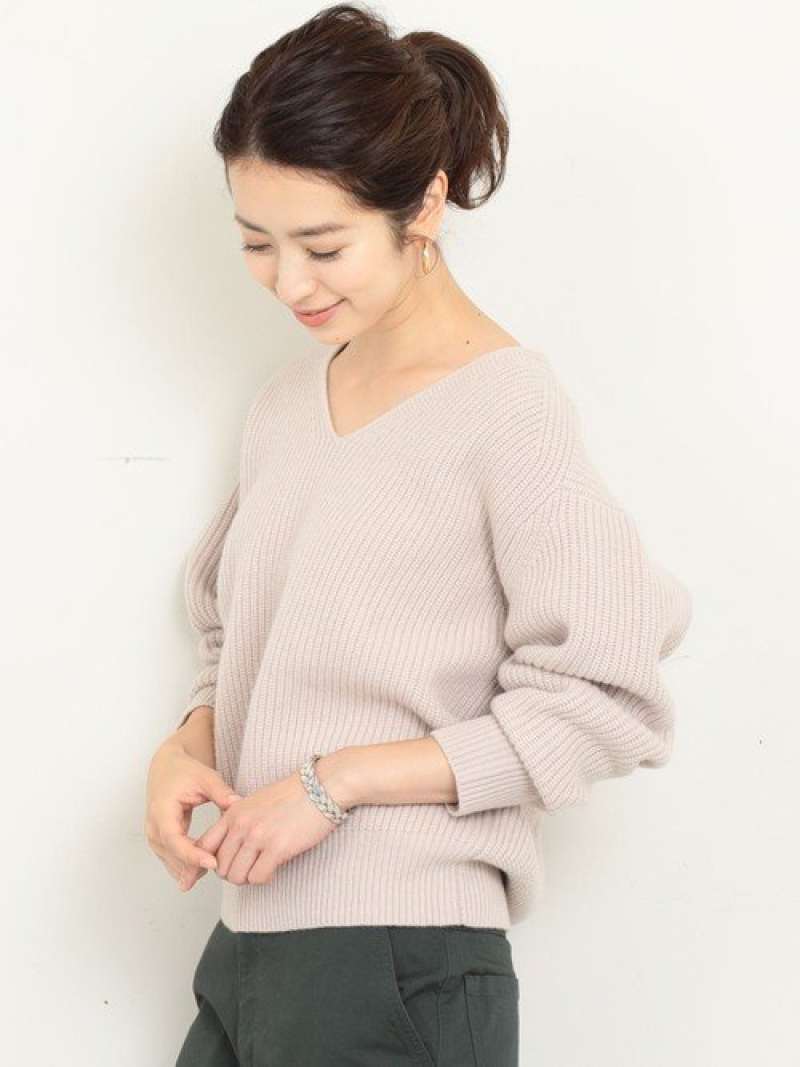 BEAUTY & YOUTH UNITED ARROWS BY ハミルトンウールアゼVネックニット ビューティ&ユース ユナイテッドアローズ【送料無料】