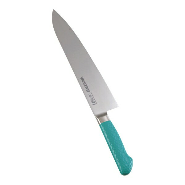 【送料無料】 長谷川化学工業 抗菌カラー庖丁 牛刀 27cm MGK-270 グリーン <AKL09275A>