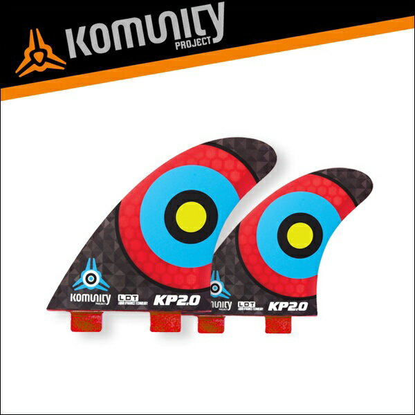 Komunity◆KP2.0 FCS 4fin レッド●クアッドフィン