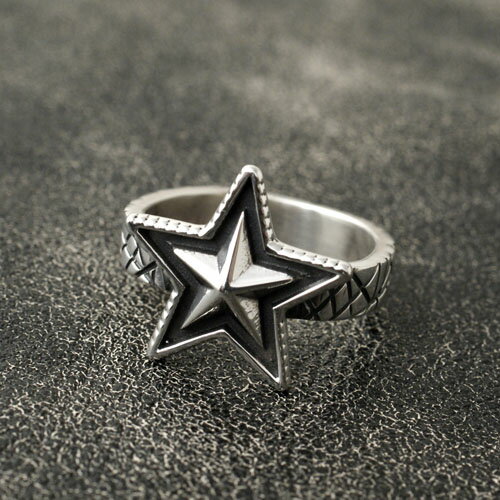Cody Sanderson SMALL STAR & CAT SCRATCH SQUARE RING