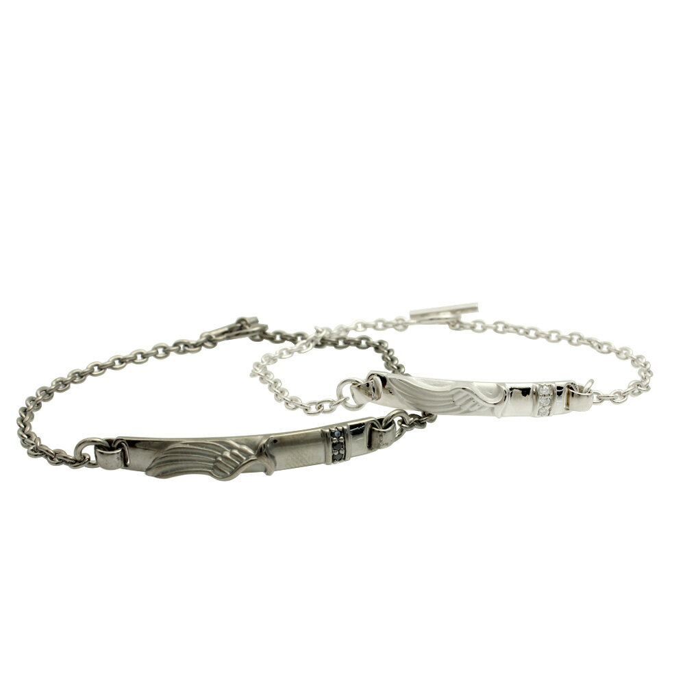 LARA Christie ララクリスティー ペアブレスレット ブレスレット シルバーアクセサリー ヴィクトリア PAIR Label b5058-1-p