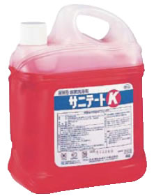 サニテートK(食品調理器具の除菌洗浄剤) 4kg【掃除用品】【清掃用品】【洗剤】【業務用】