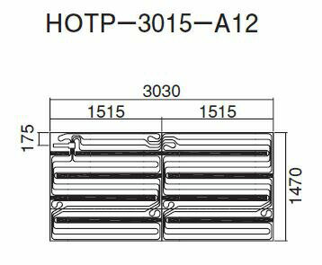 ## ダイキン 床暖房パネル(床材分離型) 【HOTP-3015-A12】ほっとぴあ Aシリーズ