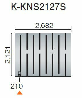 ## ダイキン 床暖房パネル(床材分離型)【K-KNS2127S】ホッとエコ フロアパネル