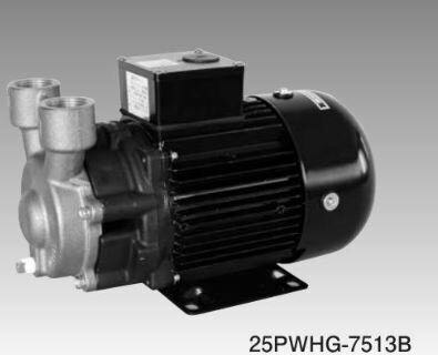 三相電機 砲金製カスケードポンプ【25PWHG-7513B】60Hz メカニカルシールタイプ 三相200V 725W