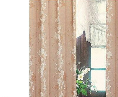 オーダーカーテン▼2倍ヒダ エスター▼プリントカーテンシリーズ