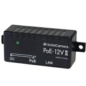 【エントリーでポイント3倍!】PoE-12VII SolidCamera Viewla 最大50m延長可能!LANケーブルで給電できるPoEアダプター