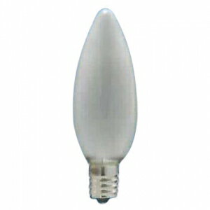 アサヒ 【お買い得品 50個セット】 シャンデリアランプ C32 105V25W 全光束:210lm 口金:E12 フロスト C32 E12 100/110V-25W(F)_50set
