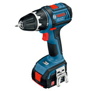 BOSCH バッテリードライバードリル DC14.4V 1.3/2.6Ah リチウムイオンバッテリー ECP・EMP機能搭載 ブレーキ付電子無段変速 LEDライト、キャリングケース、充電器付 GSR14.4V-LIN2