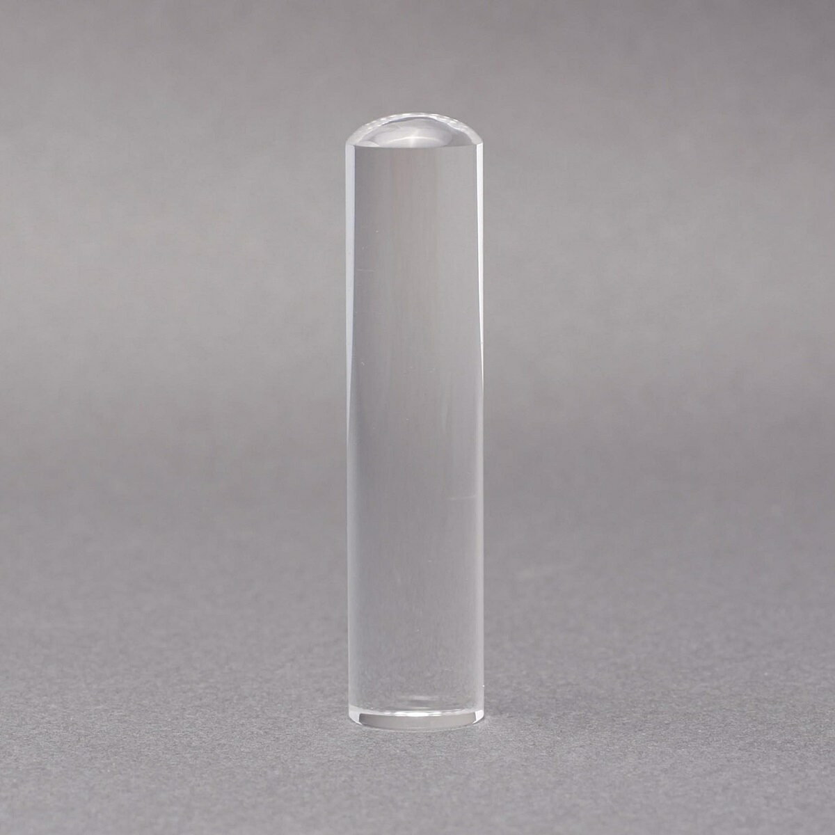 印鑑/認印/水晶・クリスタル・Crystal/印鑑サイズ・13.5mm/印鑑プレビュー無料/印鑑ケース別売/水晶・石英に精通した石彫り印鑑職人が創る美しいご印鑑☆印鑑 銀行印 送料無料 売れ筋☆
