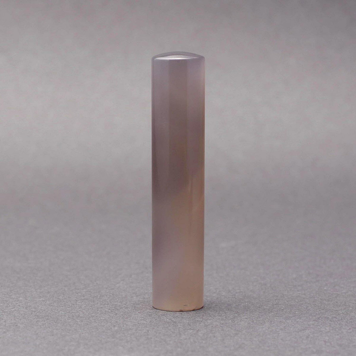 印鑑/認印/メノウ・アゲート・Agate/印鑑サイズ・13.5mm/印鑑プレビュー無料/印鑑ケース別売/水晶・石英に精通した石彫り印鑑職人が創る美しいご印鑑☆印鑑 銀行印 送料無料 売れ筋☆