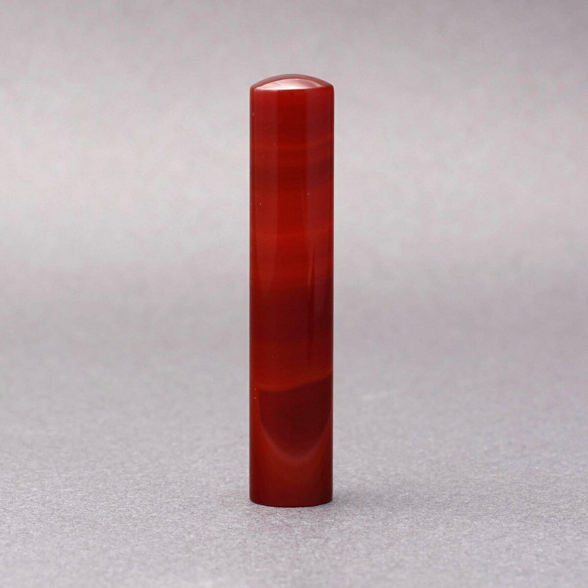 印鑑/認印/赤メノウ・レッドアゲート・Red Agate/印鑑サイズ・12mm/印鑑プレビュー無料/印鑑ケース別売/水晶・石英に精通した石彫り印鑑職人が創る美しいご印鑑☆印鑑 銀行印 送料無料 売れ筋☆