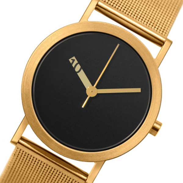 レビュー投稿で次回使える2000円クーポン全員にプレゼント 直送 ピーオーエス POS ノーマル EXTRA NORMAL GOLD クオーツ 腕時計 EN-M008 ブラック/ゴールド 【腕時計 国内正規品】