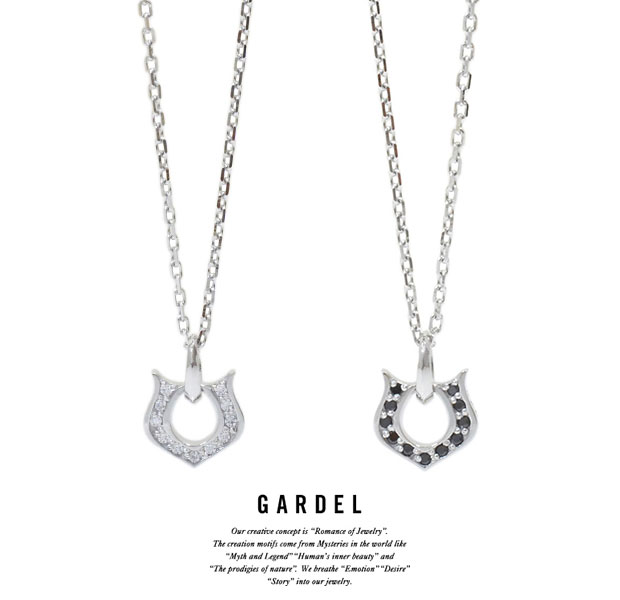 GARDEL ガーデル GDP-124 Classic Horseshoe Necklace (S) ホース シュー ネックレス リバーシブル Silver シルバー 【あす楽対応】