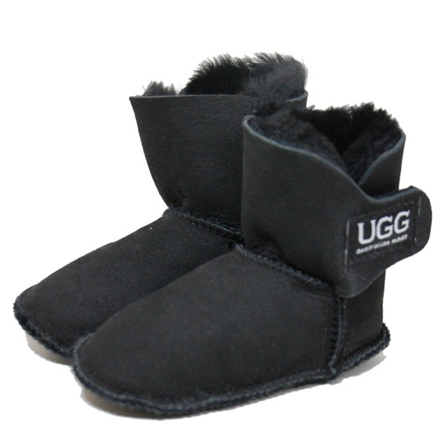 【楽天市場】[UGG]アグ ベビー ムートンブーツ ブラック：fashionplate