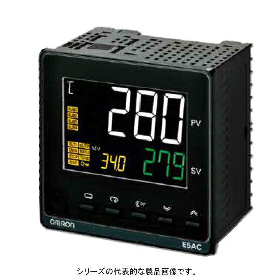 在庫品 オムロン E5AC-RR2ASM-000 96×96mm リレー出力補助接点2 AC100~240V ねじ端子台タイプ マルチ入力