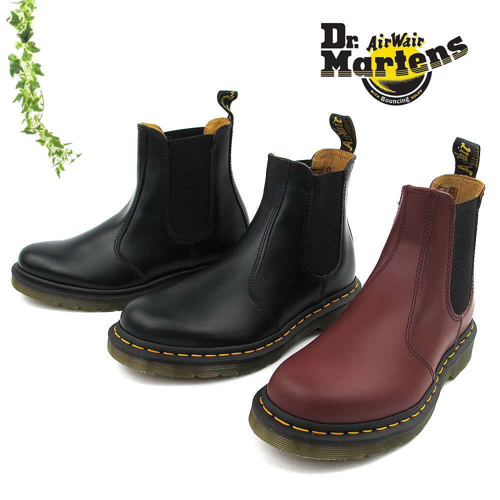 Dr.Martens ドクターマーチンCHELSEABOOT/2976 チェルシーブーツサイドゴア レザーシューズ〔SK〕【楽ギフ包装】【コンビニ受取対応商品】