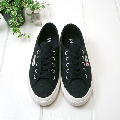 【送料無料】【あす楽】SUPERGA コットンキャンバススニーカーS000010/2750 BLACK〔SK〕【楽ギフ_包装】【SBFA_DL】