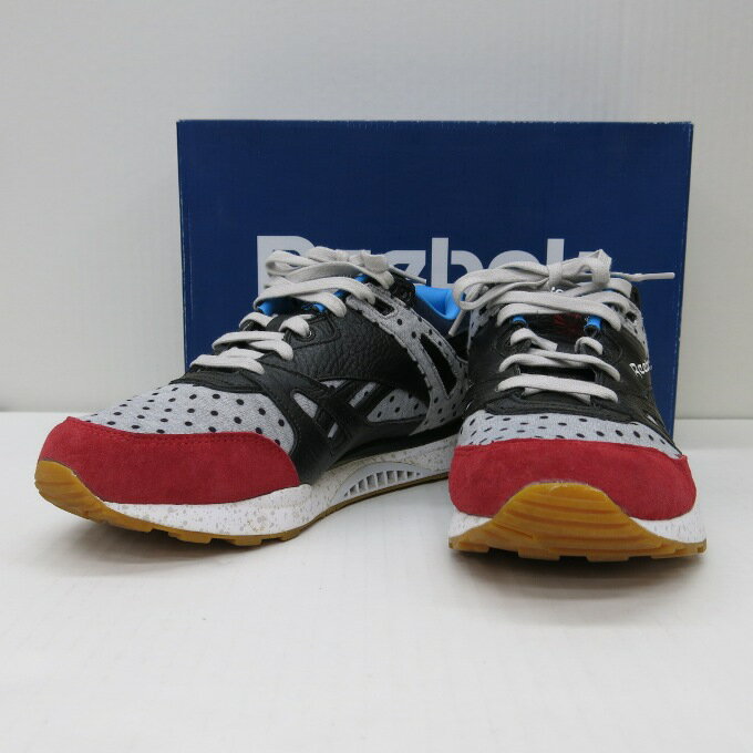 REEBOK VENTILATOR CN『BODEGA』 リーボック ベンチレーター『ボデガ』 グレイ/レッド/ブラック V67820【中古】【スニーカー】【四日市 併売品】【139-170609-011USH】