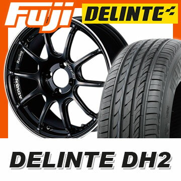 【送料無料】 185/60R15 15インチ YOKOHAMA ヨコハマ アドバンレーシング RZII 5.5J 5.50-15 DELINTE デリンテ DH2(限定) サマータイヤ ホイール4本セット