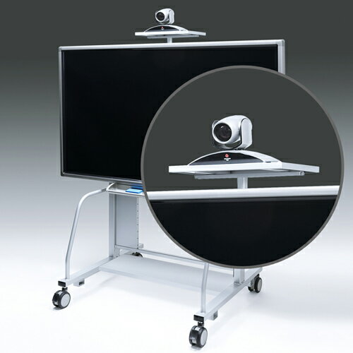 【送料無料】サンワサプライ 液晶・プラズマTVスタンド用TV会議カメラ設置台(CR-PL20専用) CR-PL20CT【代引不可】