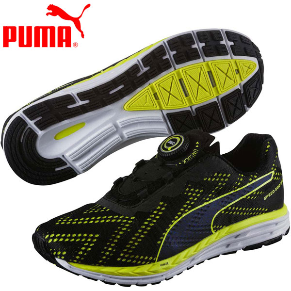 プーマ ランニングシューズ メンズ スピード500イグナイト ディスク ブラック 189555 PUMA 2017年春夏 17SP 【あす楽対応】