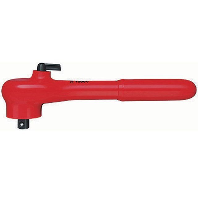 【送料無料】KNIPEX 9841(1/2SQ) 絶縁ラチェットハンドル 1000V