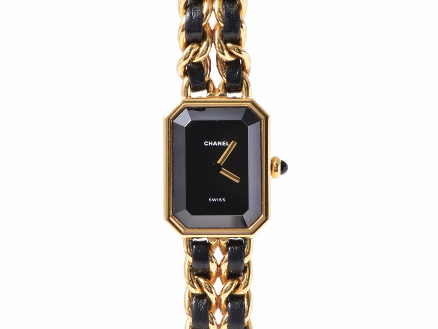 シャネル・CHANEL プルミエール Lサイズ GP クオーツ時計【中古】◇