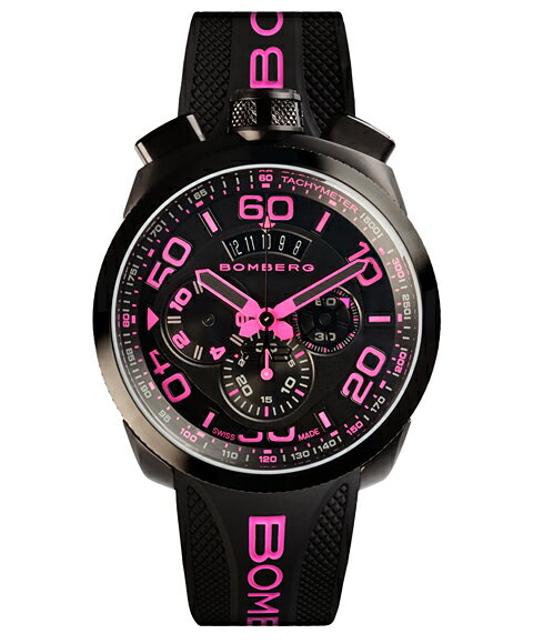 ボンバーグ BOLT-68 ネオン BS45CHPBA.031.3 クォーツ クロノグラフ 腕時計 メンズ BOMBERG NEON