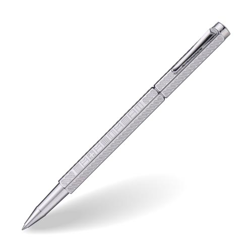 CARAN D'ACHE(カランダッシュ) エクリドール ヨットクラブ シルバープレート&パラジウムコート ローラーボール 0838-511