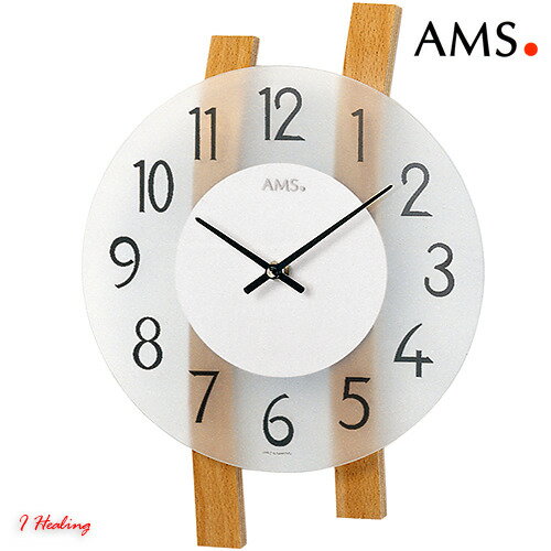 ドイツAMS9203掛け時計 AMSアムス社ドイツ製【送料無料】