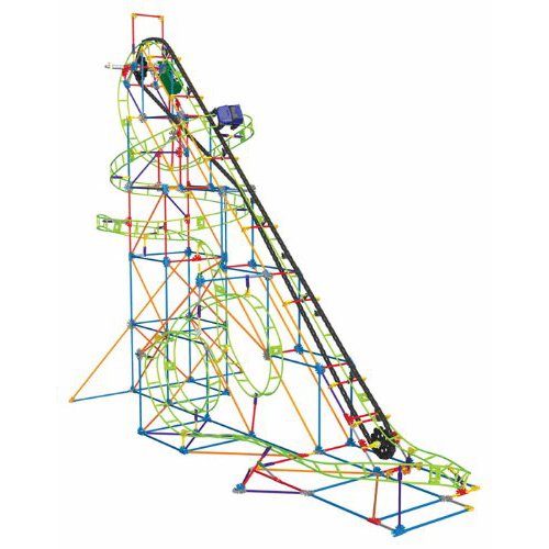 ケネックス ブロック おもちゃ ジェットコースター ビルディングセット K'NEX Super Cyclone Coaster Motorized Building Set