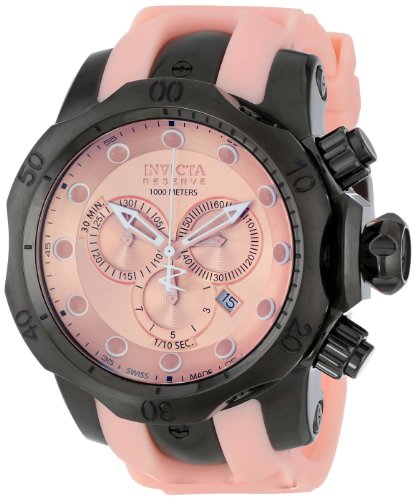 インビクタ 時計 インヴィクタ メンズ 腕時計 Invicta Men's 11965 Venom Analog Display Swiss Quartz Pink Watch