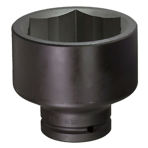 FPC 1.1/2WS-80(3.3/16) インパクト ショート ソケット 差込角 38.1mm 対辺 80mm (3.3/16)