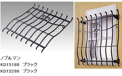 ニチハ アルミ鋳物面格子 ノブルマン KD15188 570×850mm ヨーロピアンタイプ 外壁装飾部材 一般タイプ ※