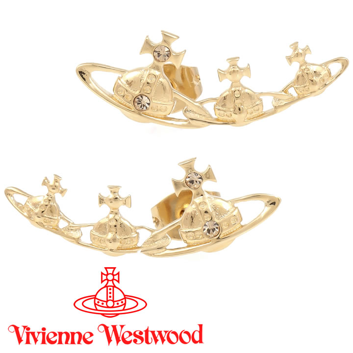 ヴィヴィアンウエストウッド ピアス Vivienne Westwood ヴィヴィアン キャンディピアス ゴールド 【送料無料】【あす楽】