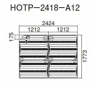 ## ダイキン 床暖房パネル(床材分離型) 【HOTP-2418-A12】ほっとぴあ Aシリーズ