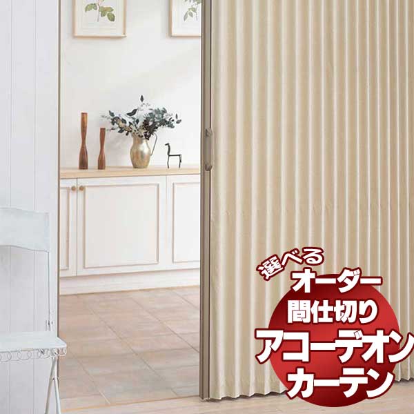 間仕切 アコーデオンカーテン ドア プレーンベーシック(アムールNo.6420~6421/レインストームNo.6422~6423/ニュートラルNo.6424~6425)