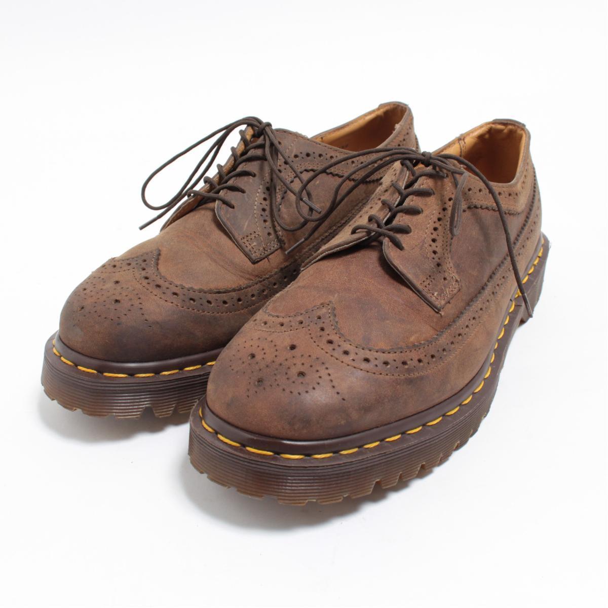 ドクターマーチン Dr.Martens ウイングチップシューズ 英国製 UK8 メンズ26.5cm /bol4896 【中古】 【170730】